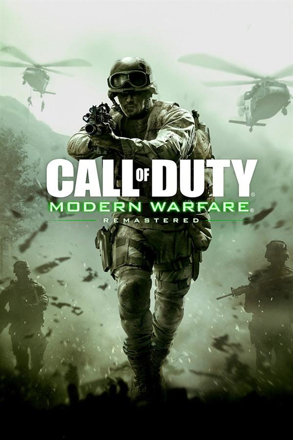 Call of Duty Modern Warfare Remastered cover artwork