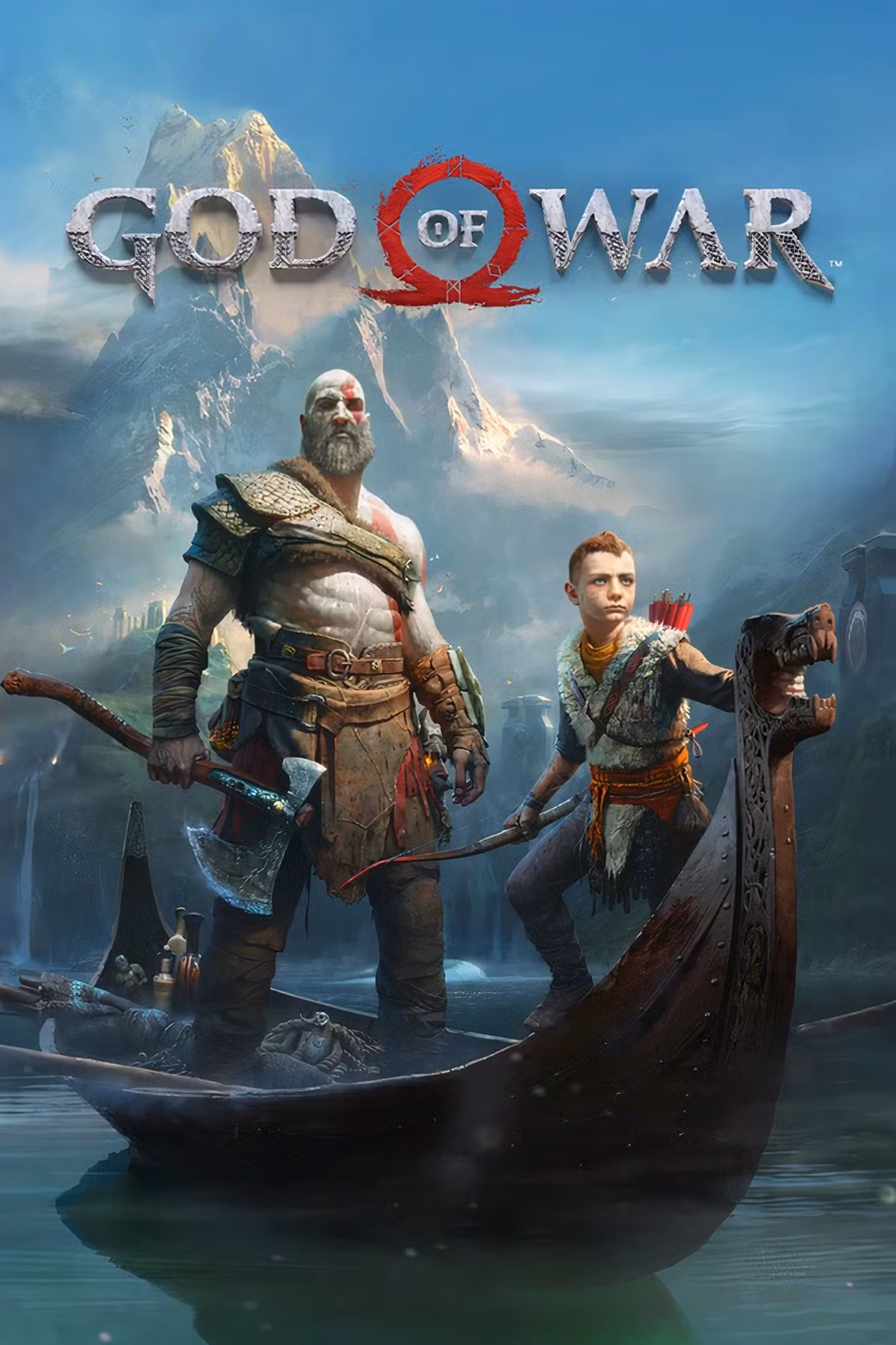 God of War 2018 cover artwork