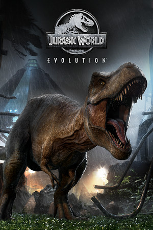 Jurassic World Evolution cover artwork