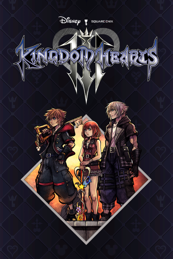 Kingdom Hearts III cover artwork
